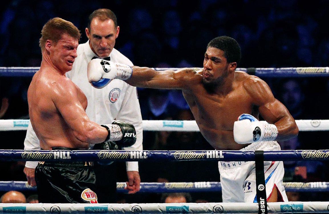Anthony Joshua News from Watford, London wins fight over Povetkin