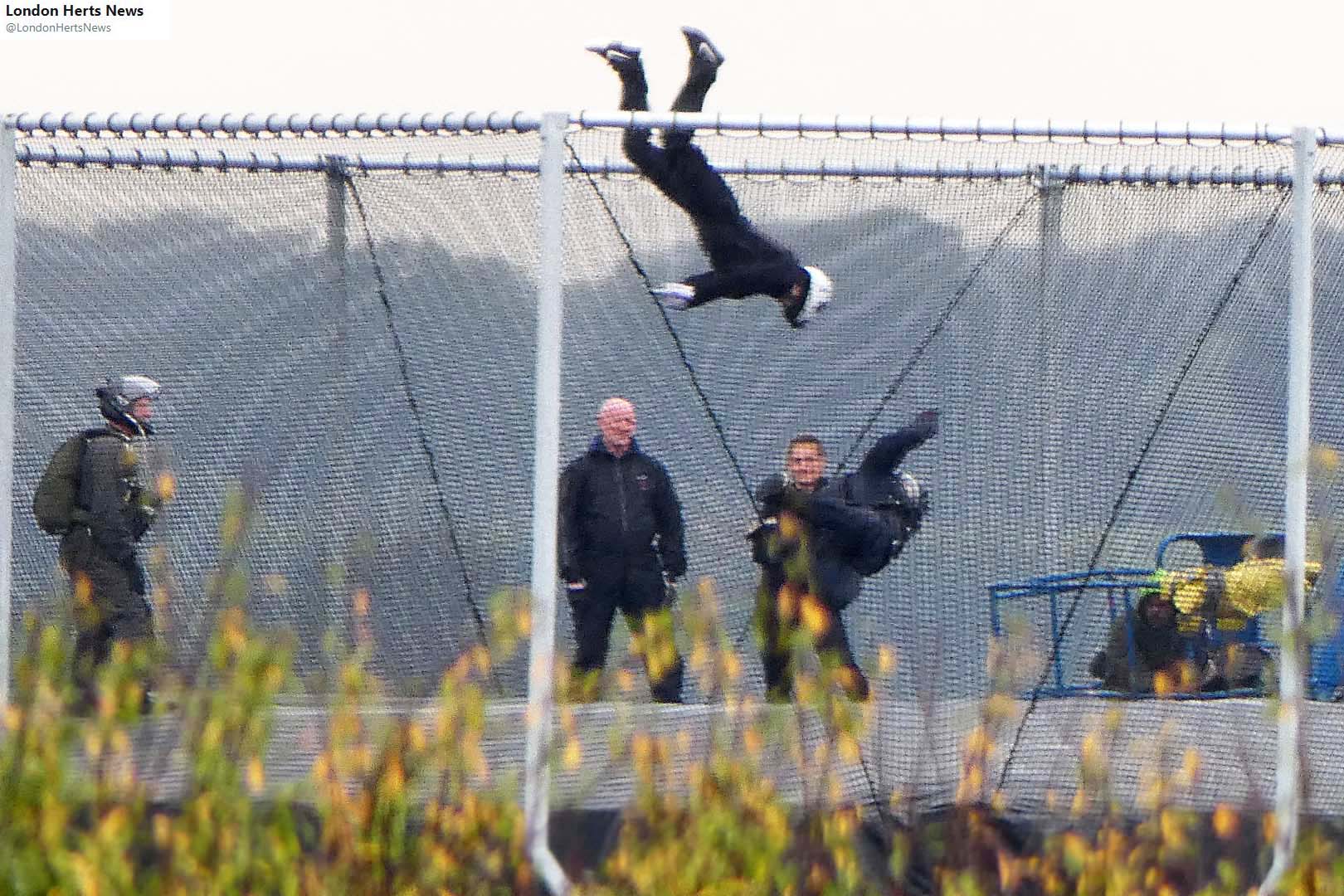 New Big Skydiving machine at Warner Bros Leavesden UK