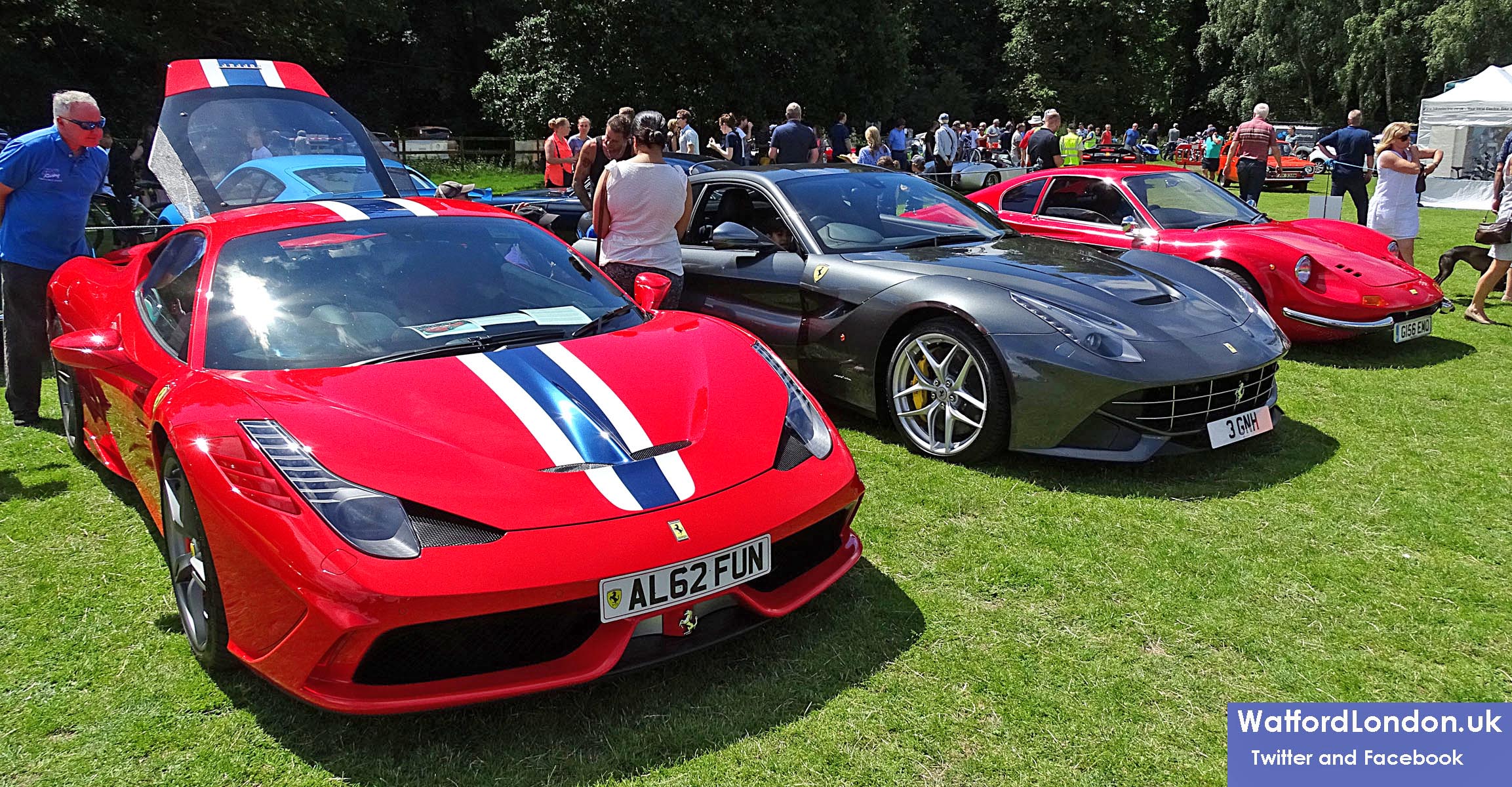 Chorleywood Classic & Ferrari Supercar Show Hertfordshire 2016