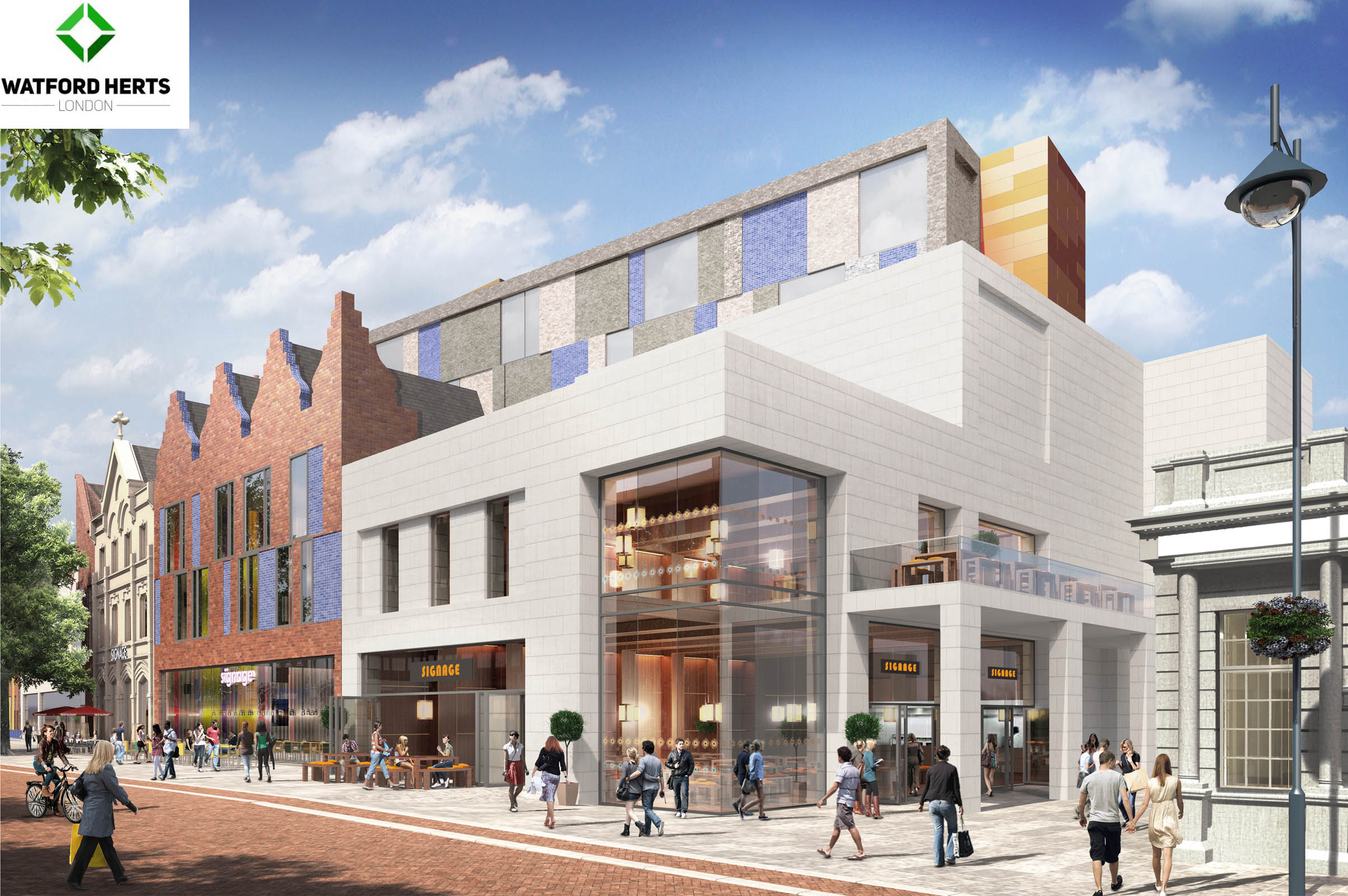 Watford High Street £2m improvement scheme to be closed to all vehicles