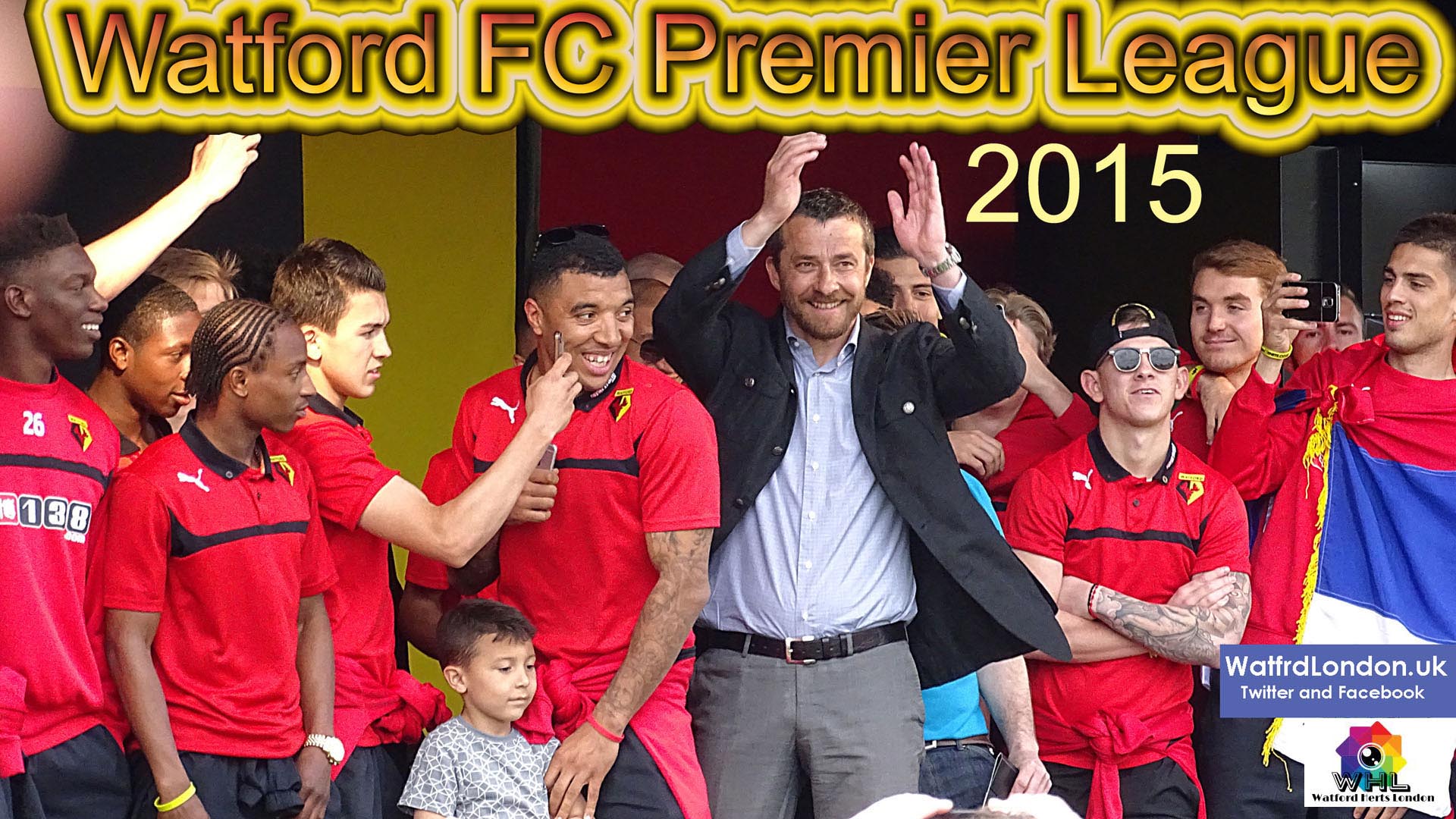 Watford FC Football Club Celebrated Premier League Achievement