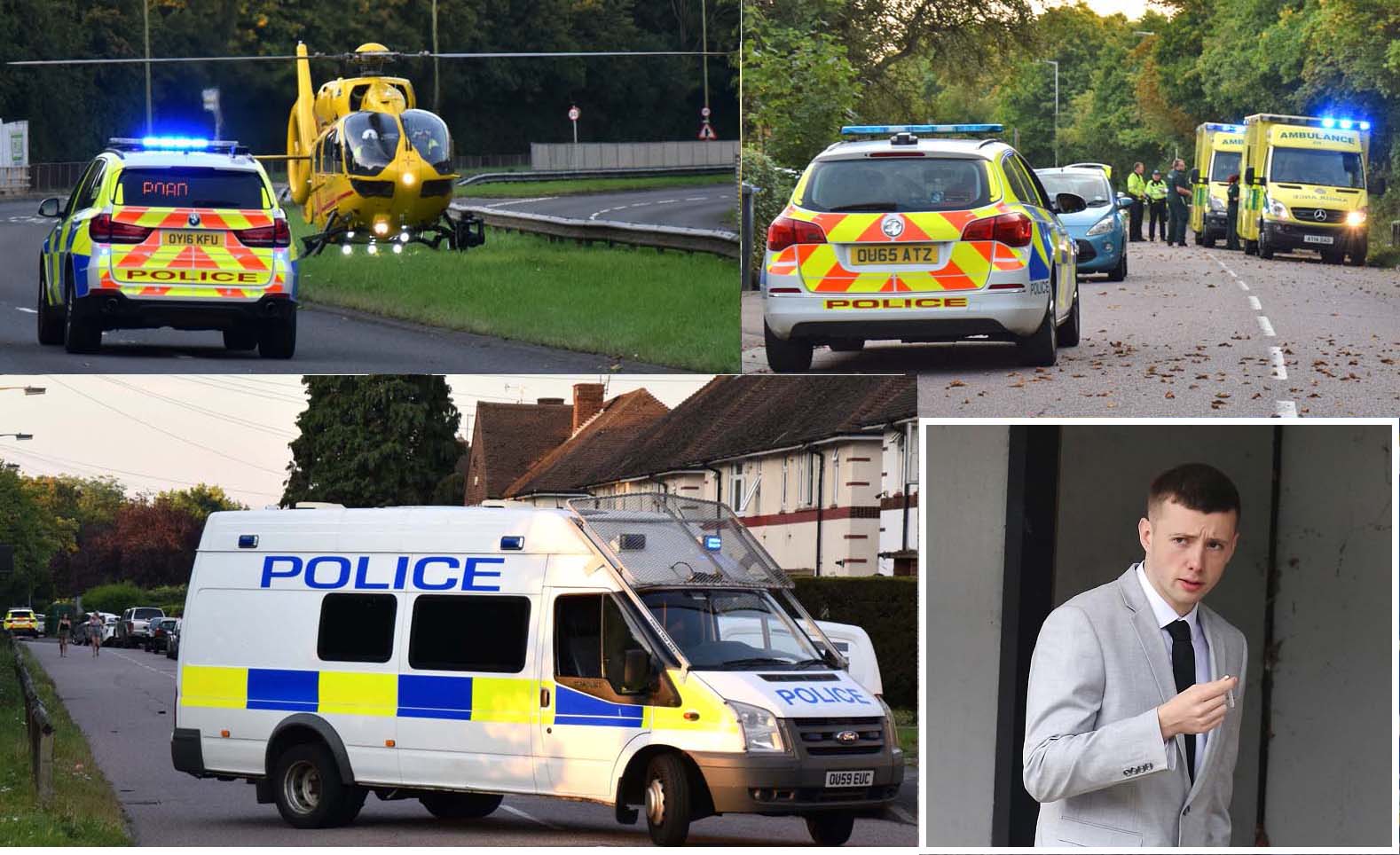 Watford BMW drives into moped rider in deliberate head-on crash