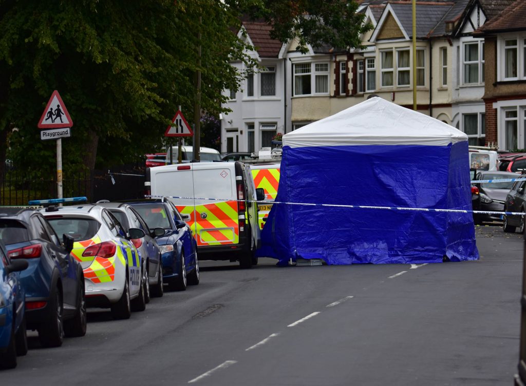 Police Launch Murder investigation after a Double stabbing in Watford today.