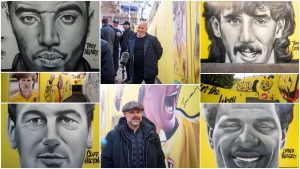 Watford FC subway mural unveiled as Hornets celebrates 100 years features Elton John