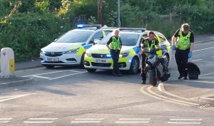 Police arrest teenage moped thieves after chase