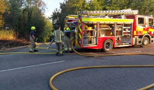 Oxhey Fire is Second in the woods as Herts Fire Rescue respond to increased callouts